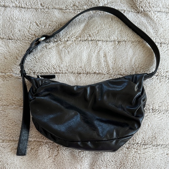 Zara Elegant Black Women's Mini Shoulder Bag - Picture 1 of 5